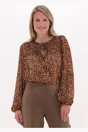 Second Female Dames Blouses Nutmeg Blouse - - Maat XS