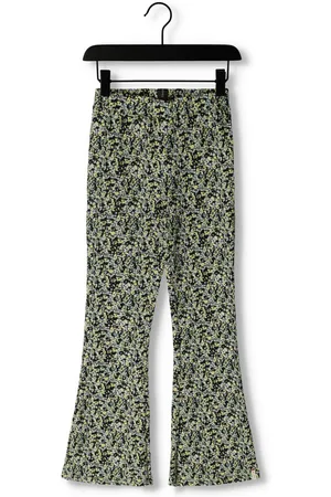 Looxs Meisjes Broeken 10sixteen Crincle Floral Flared Pants - - Maat 152