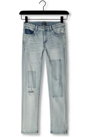 Indian Blue Jeans Meisjes Jeans Blue Sue Damaged Straight Fit - - Maat 104