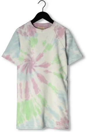 Scotch&Soda Meisjes Jurken Tie Dye Sweat Dress - - Maat 104