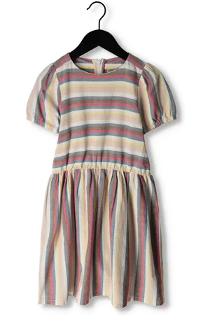 Like Flo Meisjes Jurken Yd Linnen Ss Dress - - Maat 140