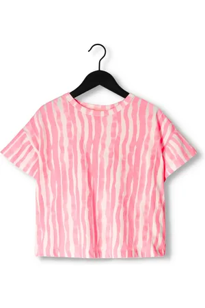 AO76 Meisjes Tops & T-shirts Kenza T-shirt Stripes - - Maat 104