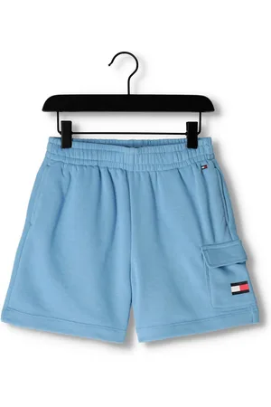 Tommy Hilfiger Jongens Broeken Fun Logo Sweatshorts - - Maat 122