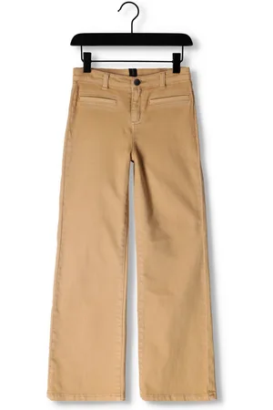 Looxs Meisjes Jeans Coloured Twill Wide Leg Pants - - Maat 128