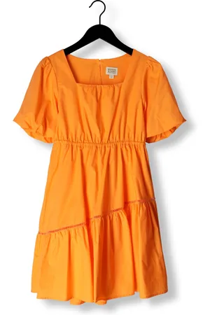 Scotch&Soda Meisjes Jurken Voluminous Tape Detail Dress - - Maat 104