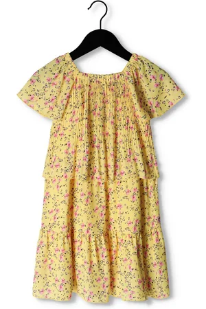 NoNo Meisjes Jurken Mill Half Long Wide Dress - - Maat 104