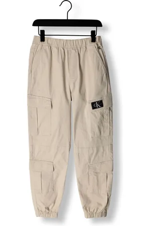 Calvin Klein Jongens Broeken Multi-pockets Cargo Woven Pants - - Maat 116
