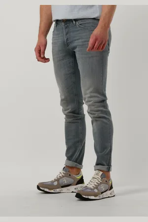 Cast Iron Heren Jeans Riser Slim Blue Grey Sky - - Maat 35/36