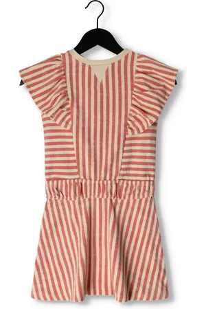 Like Flo Meisjes Jurken Yd Terry Ruffle Dress - - Maat 104