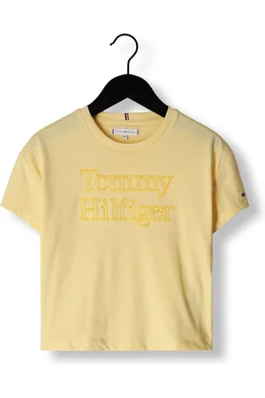Tommy Hilfiger Meisjes Tops & T-shirts Stitch Tee S/s - - Maat 104