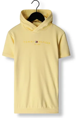 Tommy Hilfiger Meisjes Jurken Essential Hoodie Dress S/s - - Maat 122