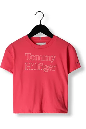 Tommy Hilfiger Meisjes Tops & T-shirts Stitch Tee S/s - - Maat 116