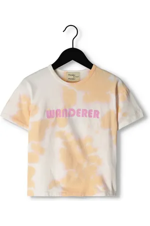 Wander & Wonder Meisjes Tops & T-shirts Wanderer Tie Die Tee - - Maat 110/116
