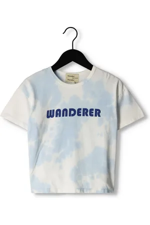 Wander & Wonder Meisjes Tops & T-shirts Wanderer Tie Die Tee - - Maat 110/116