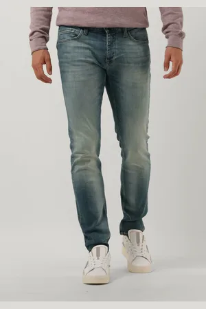 Cast Iron Heren Jeans Riser Slim Blue Green Ocean - - Maat 28/32