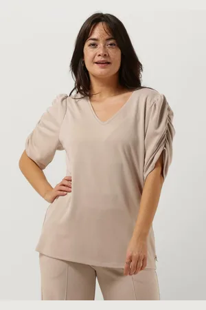 Jansen Amsterdam Dames Tops & T-shirts Tabriz - - Maat XS