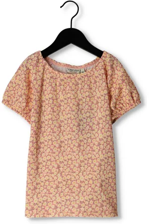 Like Flo Meisjes Tops & T-shirts Fancy Flower Ss Top - - Maat 110