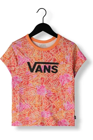 Vans Meisjes Tops & T-shirts Rose Camo Print Mini Tee Cyclamen - - Maat 128-134