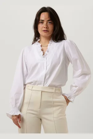 Neo Noir Dames Blouses Brielle Solid Shirt - - Maat 34