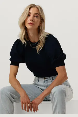 Minus Dames Tops & T-shirts Liva Knit Tee - - Maat XL