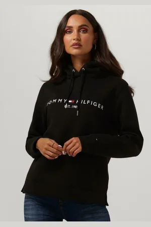 Tommy Hilfiger Dames Truien & Vesten Heritage Hilfiger Hoodie Ls - - Maat XL