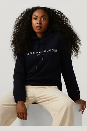Tommy Hilfiger Dames Truien & Vesten Heritage Hilfiger Hoodie Ls - - Maat XS