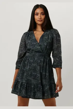 Scotch&Soda Dames Jurken Wrap Mini Dress - - Maat 34