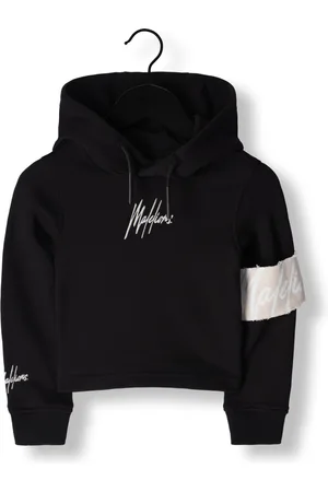 Malelions Meisjes Truien & Vesten Cropped Hoodie - - Maat 104