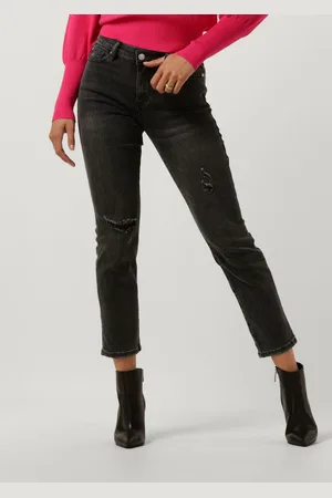 Janice Dames Jeans Mom Jeans Cooper Destroyed - - Maat 27