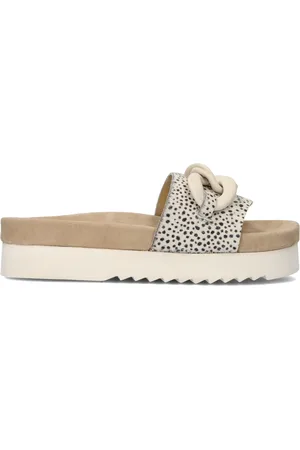 Maruti Dames Slippers Beli - - Maat 36