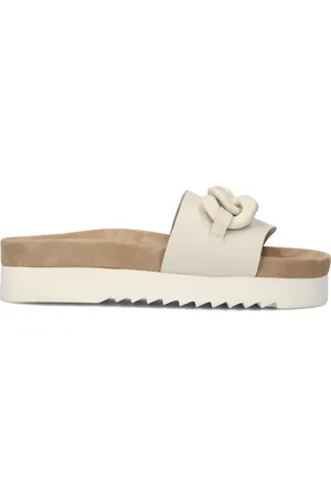 Maruti Dames Slippers Beli - - Maat 37