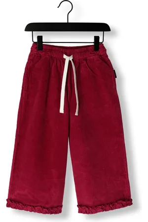 Daily Brat Meisjes Broeken Mia Corduroy Pants Orela Purple - - Maat 128/140