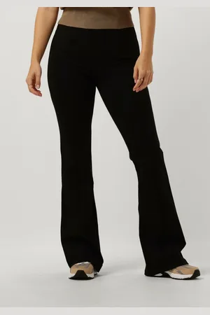 Minus Dames Broeken Marcia High Waisted Flared Pant - - Maat 34