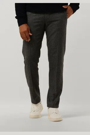 SELECTED Heren Broeken Slhstraight-william Wool Dn 196 Pants W - - Maat 32/32
