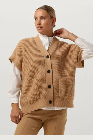 Ruby Tuesday Dames Truien & Vesten Vlinn Sleeveless Cardigan W Pached Pockets - - Maat 34
