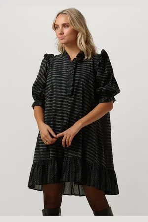 Neo Noir Dames Jurken Hani Graphic Dress - - Maat 34