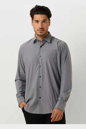 HUGO BOSS Heren Overhemden P-joe-kent-c1-222 - - Maat 38