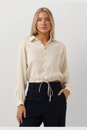 Vanilia Dames Blouses Romantic Structure Shirt - - Maat 40