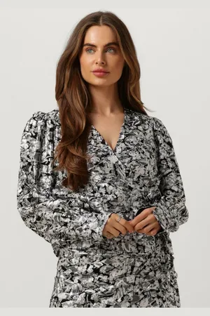 Second Female Dames Blouses Doodle Wrap Blouse - - Maat XL