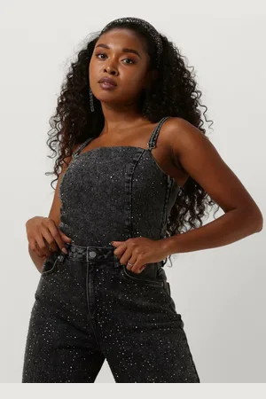 SELECTED Dames Tops & T-shirts Slfdoa-dia Sl Denim Top Ex - - Maat 34