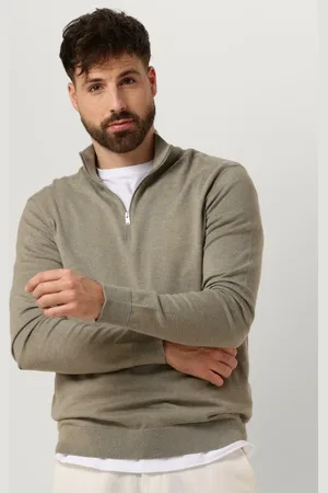 SELECTED Heren Truien & Vesten Slhberg Half Zip Cardigan Noos - - Maat XL
