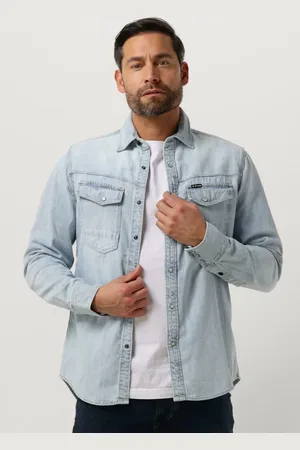 G-Star Heren Overhemden Dakota Slim Shirt L/s - - Maat XL
