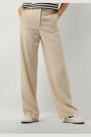 Minus Dames Broeken Livina Straight Leg Pant - - Maat 34