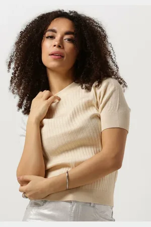 Object Dames Tops & T-shirts Objnoelle S/s Knit T-shirt - - Maat XL