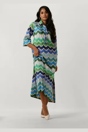 Ana Alcazar Dames Jurken Shirt Midi Dress - - Maat 34