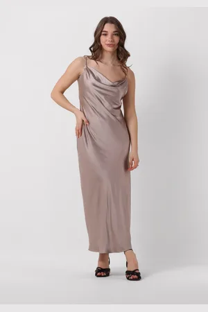 NOTRE-V Dames Jurken Satin Strap Dress - - Maat XL