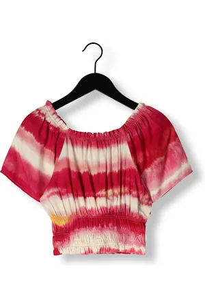 AI&KO Meisjes Tops & T-shirts Kizzy Aquarel Vis 520 G - - Maat 128