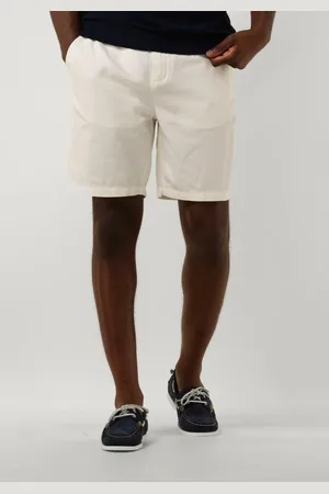 Scotch&Soda Heren Broeken Fave - Cotton/linen Twill Bermuda - - Maat 28