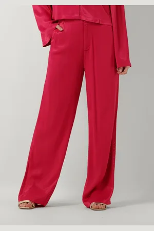 Alix the label Dames Broeken Ladies Woven Satin Pants - - Maat XS