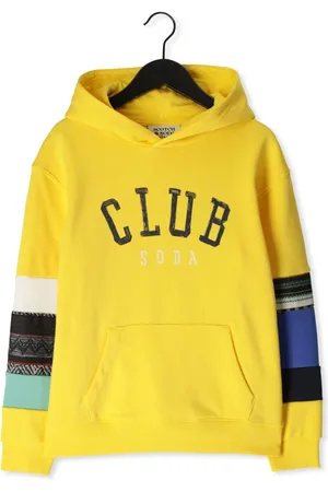 Scotch&Soda Jongens Truien & Vesten Contrast Cut And Sewn Hoodie - - Maat 104